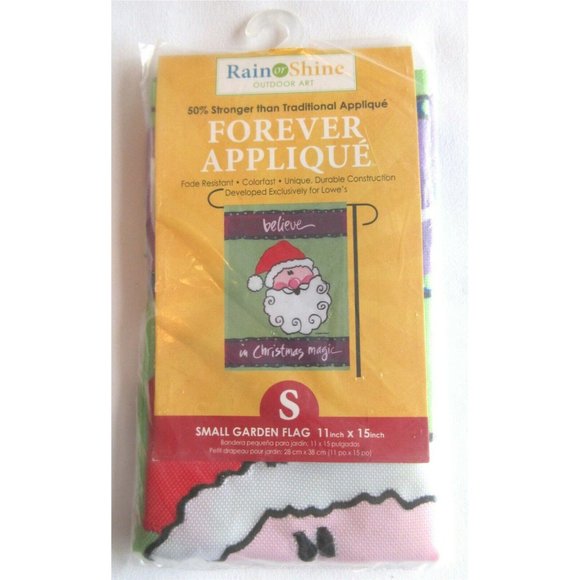 3 RAIN OR SHINE all Garden Flags Fall Christmas - Picture 4 of 6